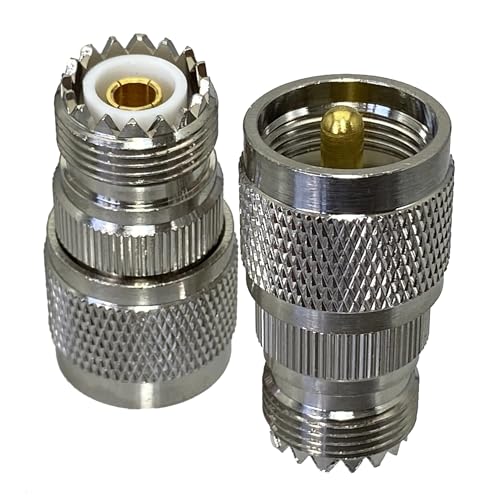UHF オスコネクタ PL259 オス UHF SO239 メスアダプタ低損失 UHF PL-259 SO239 コネクタ同軸ワイヤ端子