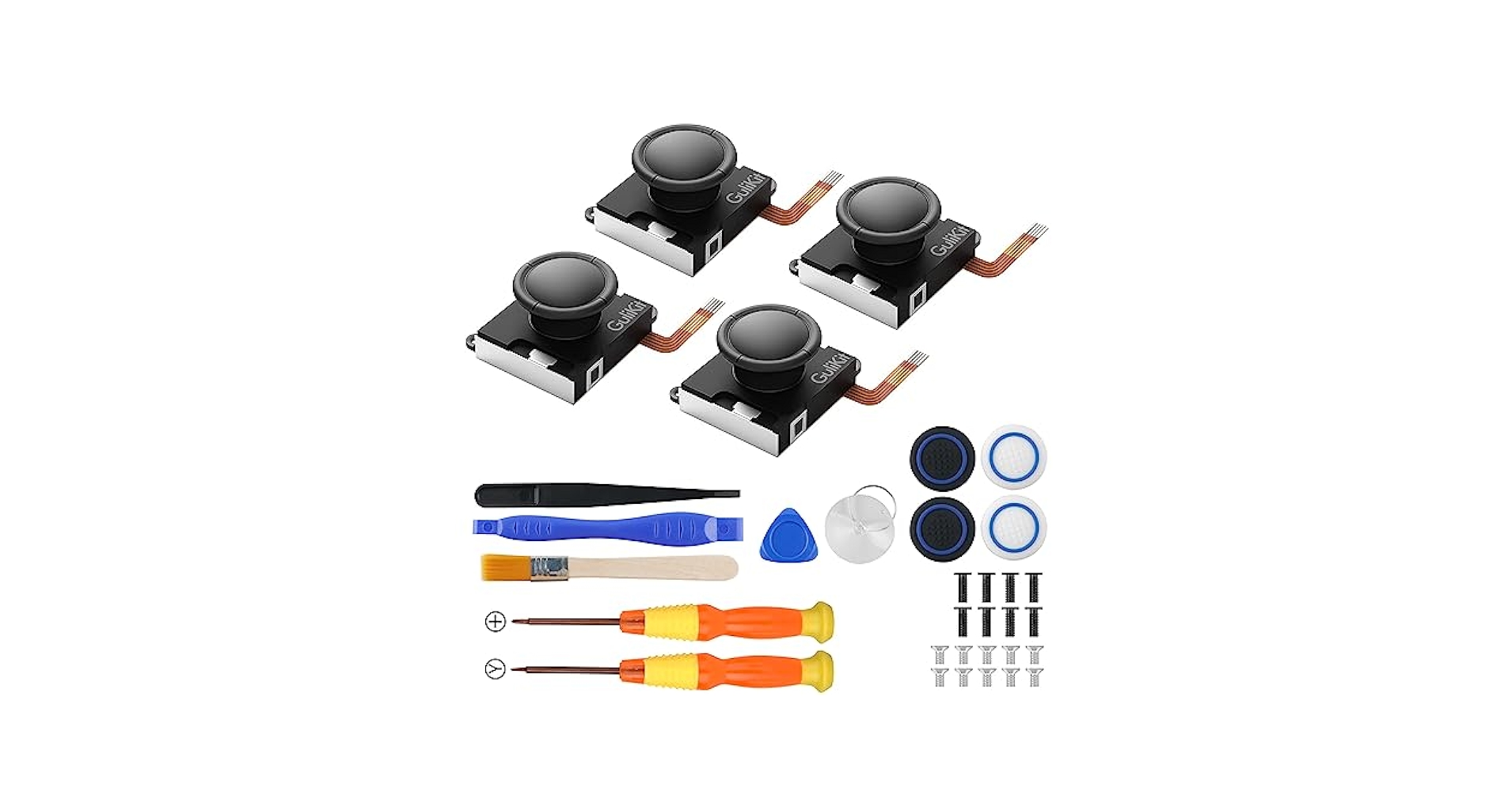 Nintendo Switch Hal Amazon.com: GuliKit Switch Joystick Replacement, Hall Effect