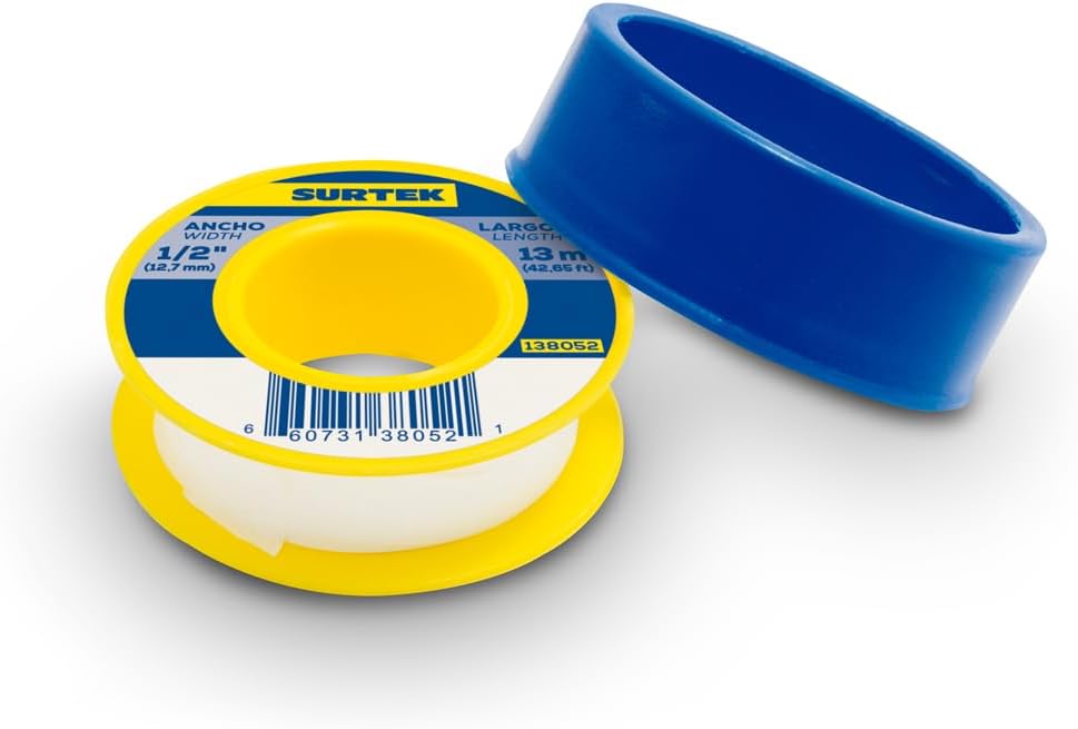 Pack of 10 Thread Seal Tape 13mm x 13m Surtek
