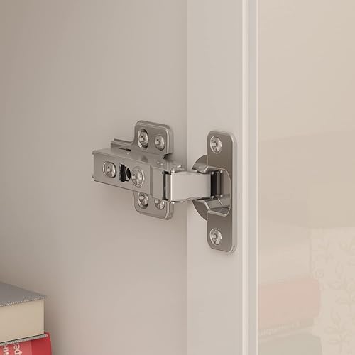 Miniatura 7 de Homsee Estantería alta con 5 estantes de almacenamiento y 2 puertas de vidrio, armario de almacenamiento de madera para oficina en casa, sala de