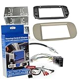 Para Radio de coche Set apto para modelos Fiat 500, a partir de 07