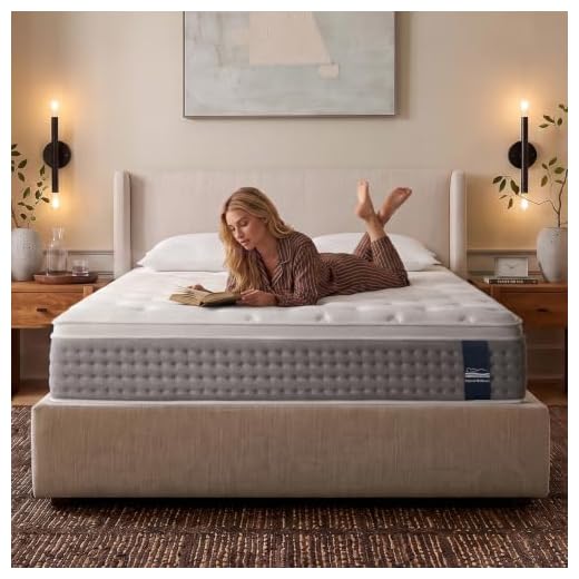 King Size Mattress, 14 Inch Hybrid Matress with Memory Foam & Individual Pocket Springs, King Mattress in a Box, Pressure Relief, Edge Support, Motion Isolation