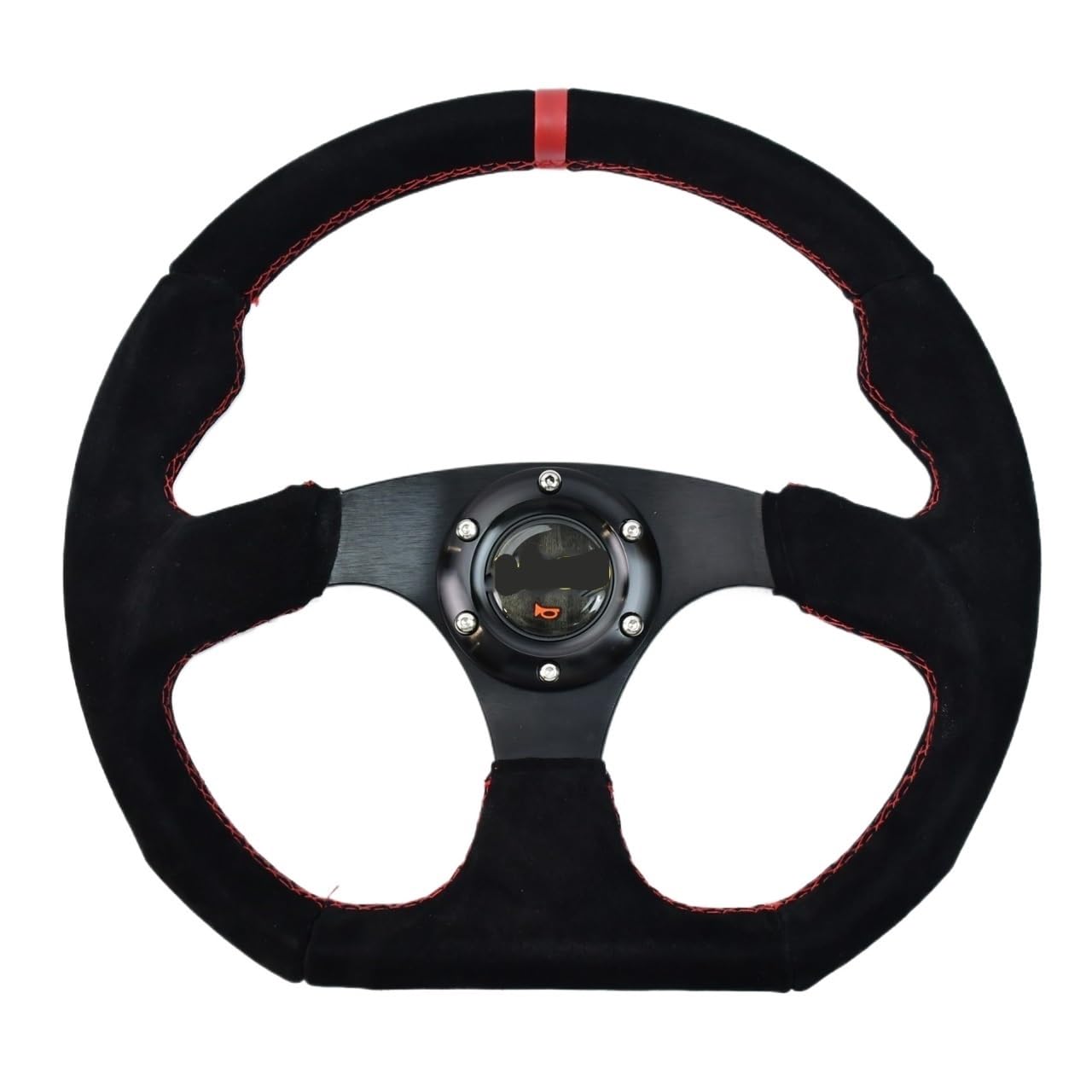 Volante Desplazado, Volante Deportivo Volante universal de 320 mm con soporte plano de 40 mm de profundidad.