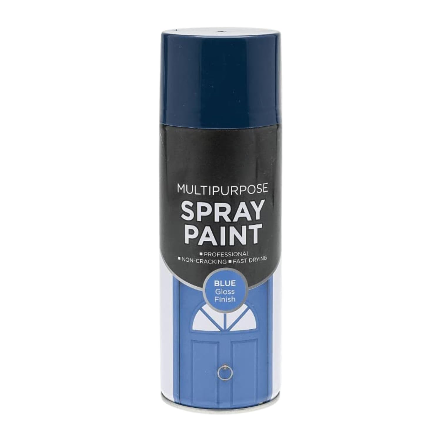 Inspired Essentials Blue Gloss - 151 All Purpose Aerosol Spray Paint 400Ml Quick Drying Spray, Fast Dry And Excellent Coverage For Metal, Wood, Plastic And More (1, )