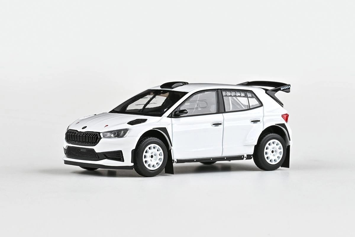 Škoda Fabia ② ミニカーセット 1/72 Abrex Skoda Fabia IV RS Rally2 (2022) 1:43 Diecast - Coche de