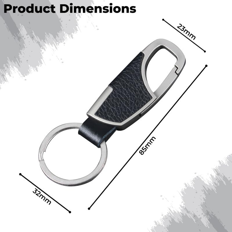 Image of Kraptick Keychain - Unisex Stainless Steel Key Holder for Bike, Car, Scooter & Home Compact Durable Rust-Resistant Keyring for Travel, Office & Daily Use-VV