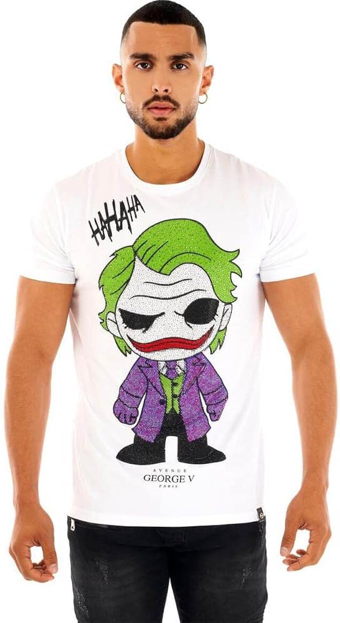 George V Men Crystal Joker (White 