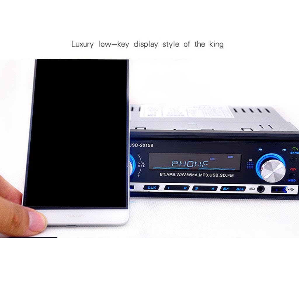 Ubervia JSD-20158 Car Stereo Bluetooth Pairing Display