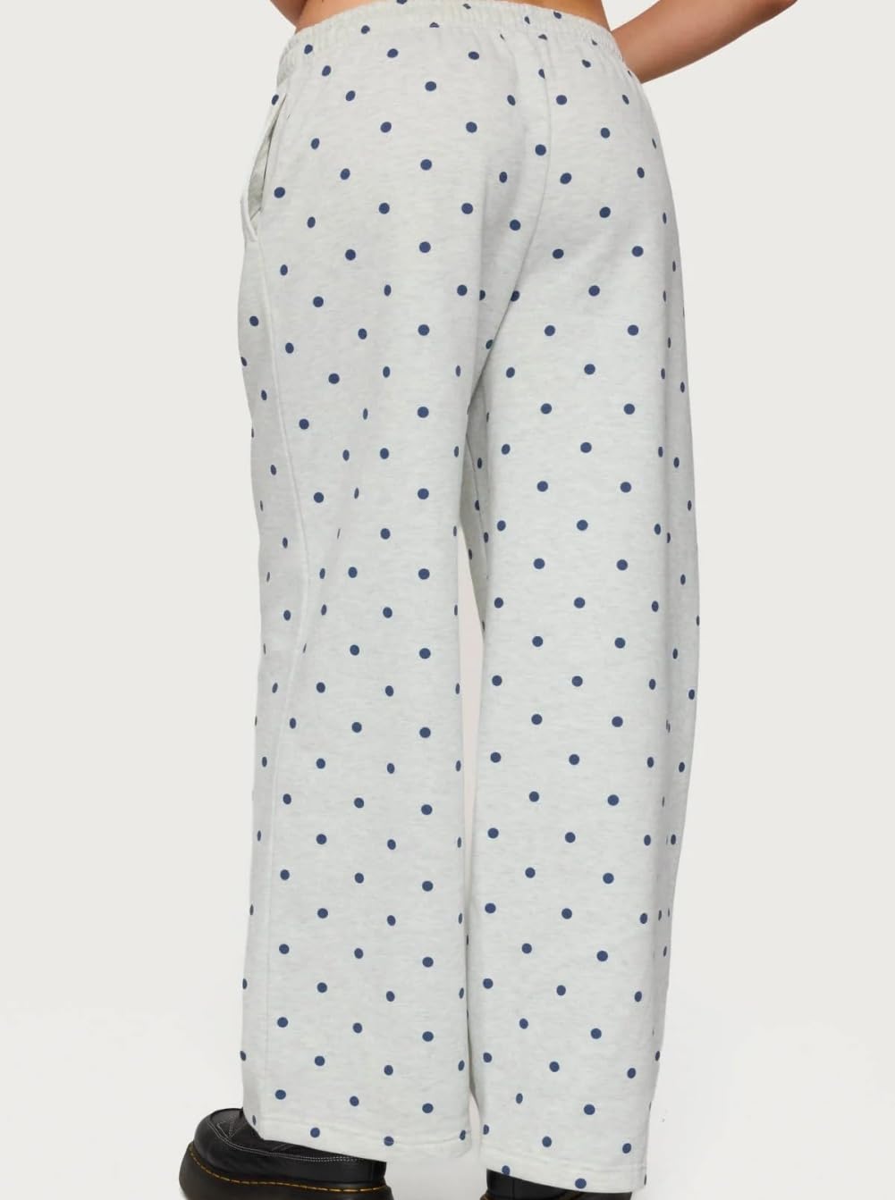 Zestaw dresowy w kropki dla kobiet, dwuczęściowy, dres oversize, bluza z kapturem, spodnie dresowe, zestaw dla nastolatki