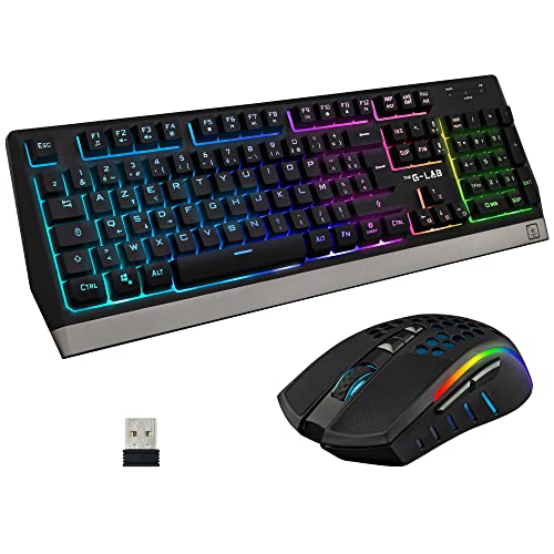 The G-Lab Wireless Gaming Combo – Mouse + Keyboard – Spanish Layout