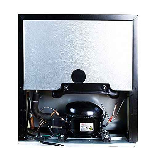 Angel Canada 60 Can Wine And Beverage Refrigerator Cooler - Mini Fridge With Reversible Clear Front Glass Door And Thermostat, Led Light For Beer Soda Drink Machine For Home, Office Or Bar, 1.6Cu.ft #TOP6