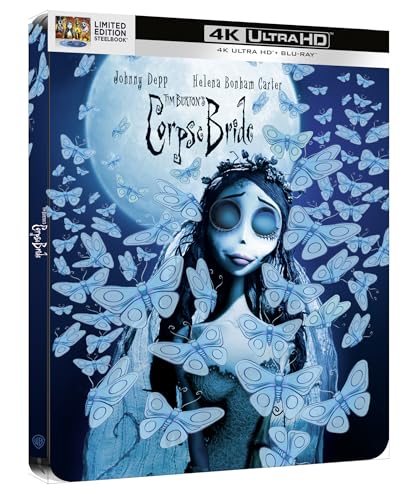 Corpse Bride Steelbook [4K Ultra HD] [2005]