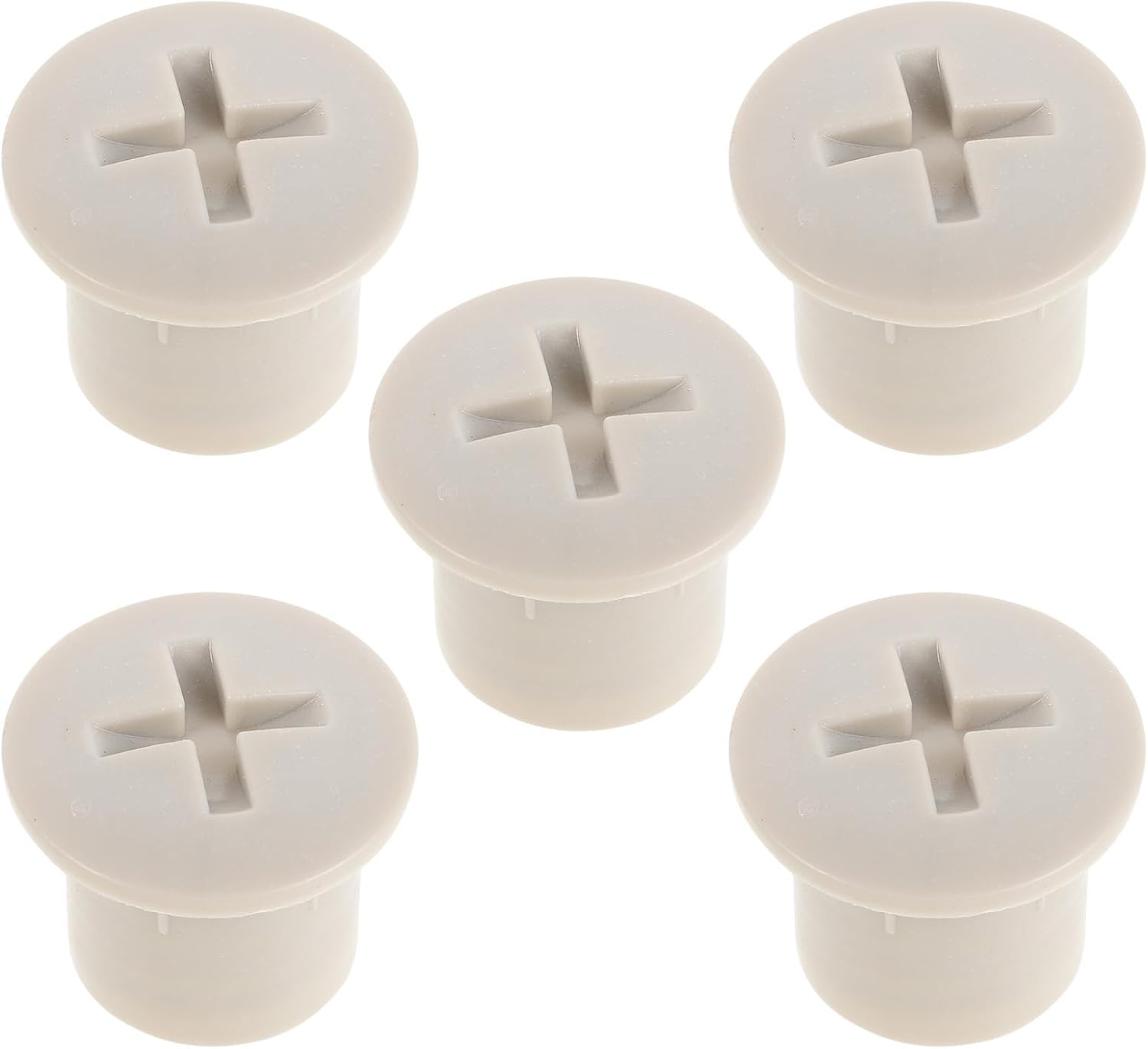 5pcs Plastic Screw Caps for Slide Replacement Parts, Sturdy Nut Covers for Playground Equipment and Indoor Slides, for Daycare Centers and Home Playsets