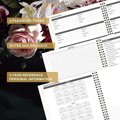 Monthly Planner/Calendar 2023-2025 - 2 Year Monthly Calendar 2023-2025 Planner, Jul. 2023 - Jun. 2025, 9'' X 11'', Large Monthly Planner With Monthly Tabs, Twin-Wire Binding, Useful Inner Pocket #TOP4
