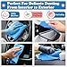FIXSMITH Shop Towels, Microfiber Cleaning Cloth Bulk, 200 Pack Microfiber Towels for Cars, All-Purpose Absorbent Cleaning Rags, Dust Cloth for Automotive, Mechanic, Garage, Bar, 11.5 x 11.5 inch