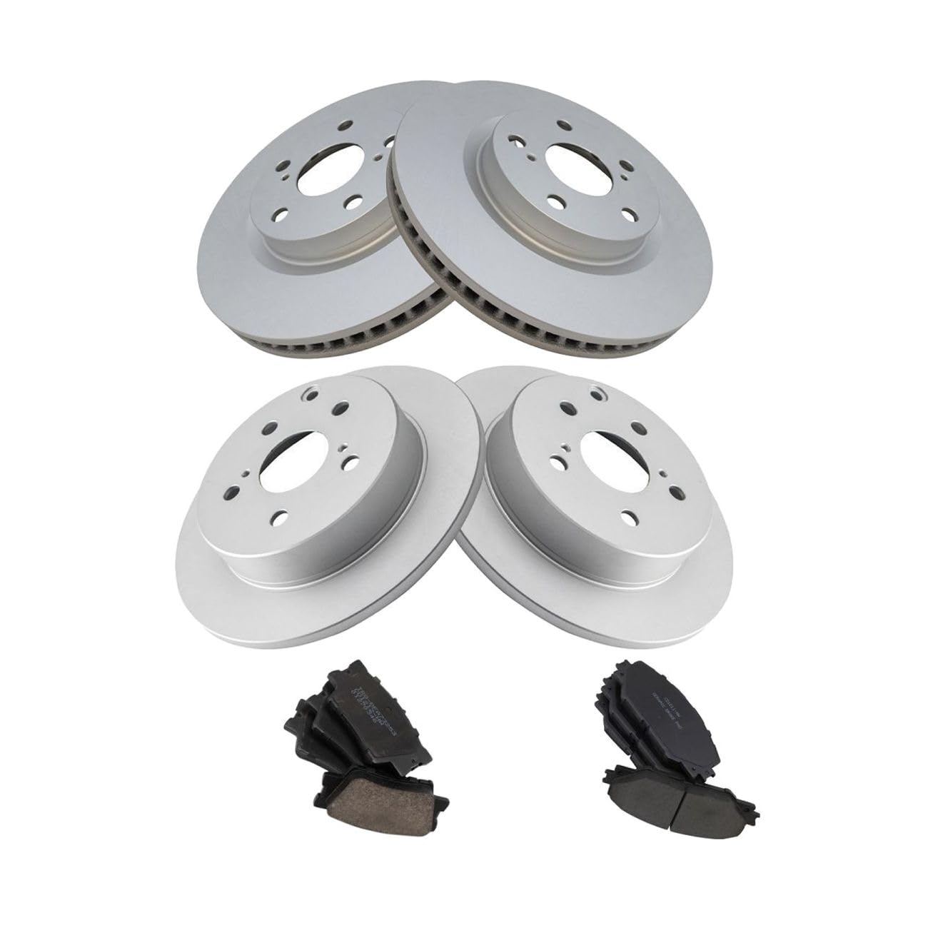 Amazon.com: Eohfsxk Disc Brake Rotor And Pad Set Kit Front Rear 