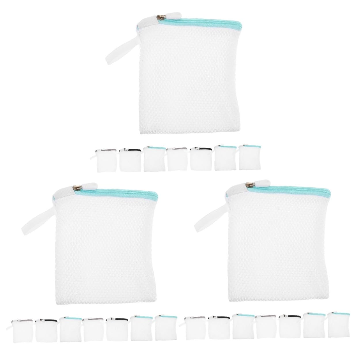MAGICLULU 24piezas Bolsas De Lavandería De Organizador Práctico Para Ropa Para Lavadoras y Protección De Ropa Interior y Accesorios Multiusos Mezclados