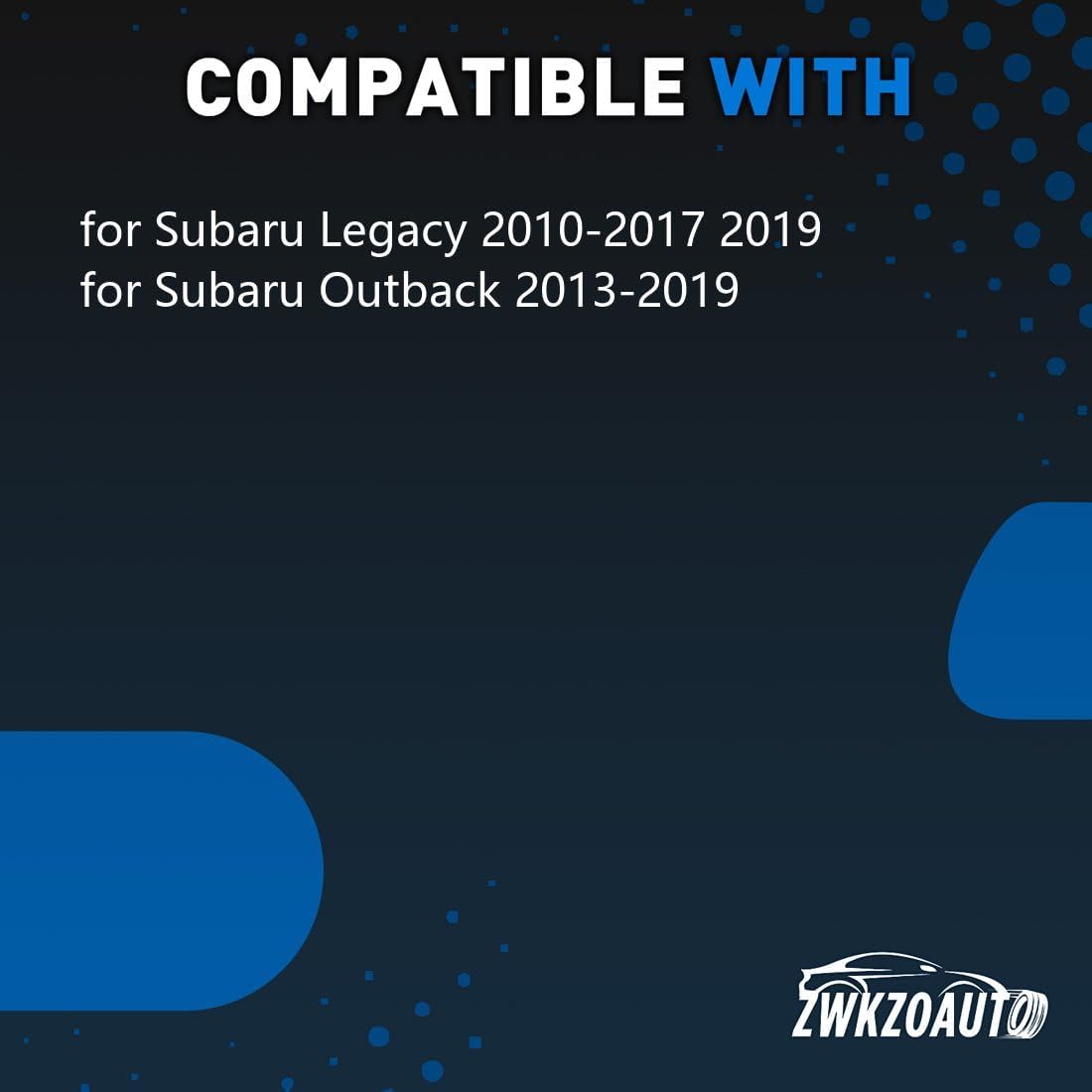 Rear Stabilizer Bar Bushing Kit Sway Bar Bushings 1pc for Subaru Legacy 2.5L 2010-2017 2019, for Legacy 3.6L 2010-2017 2019, for Outback 2.5L 2013-2019 Replace# 20464SC010, 20464AJ01A