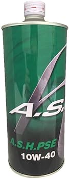 Amazon | A.S.H.(アッシュ) PSE 10W-40 部分合成油 エンジンオイル 1L