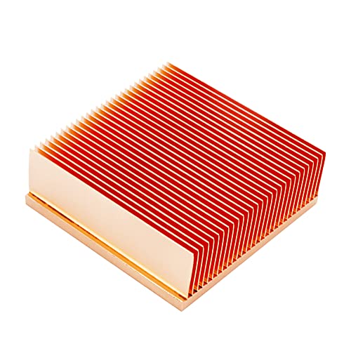 Pure Copper Heatsink 2.36 x 2.36 x 0.79 inch / 60 x 60 x 20