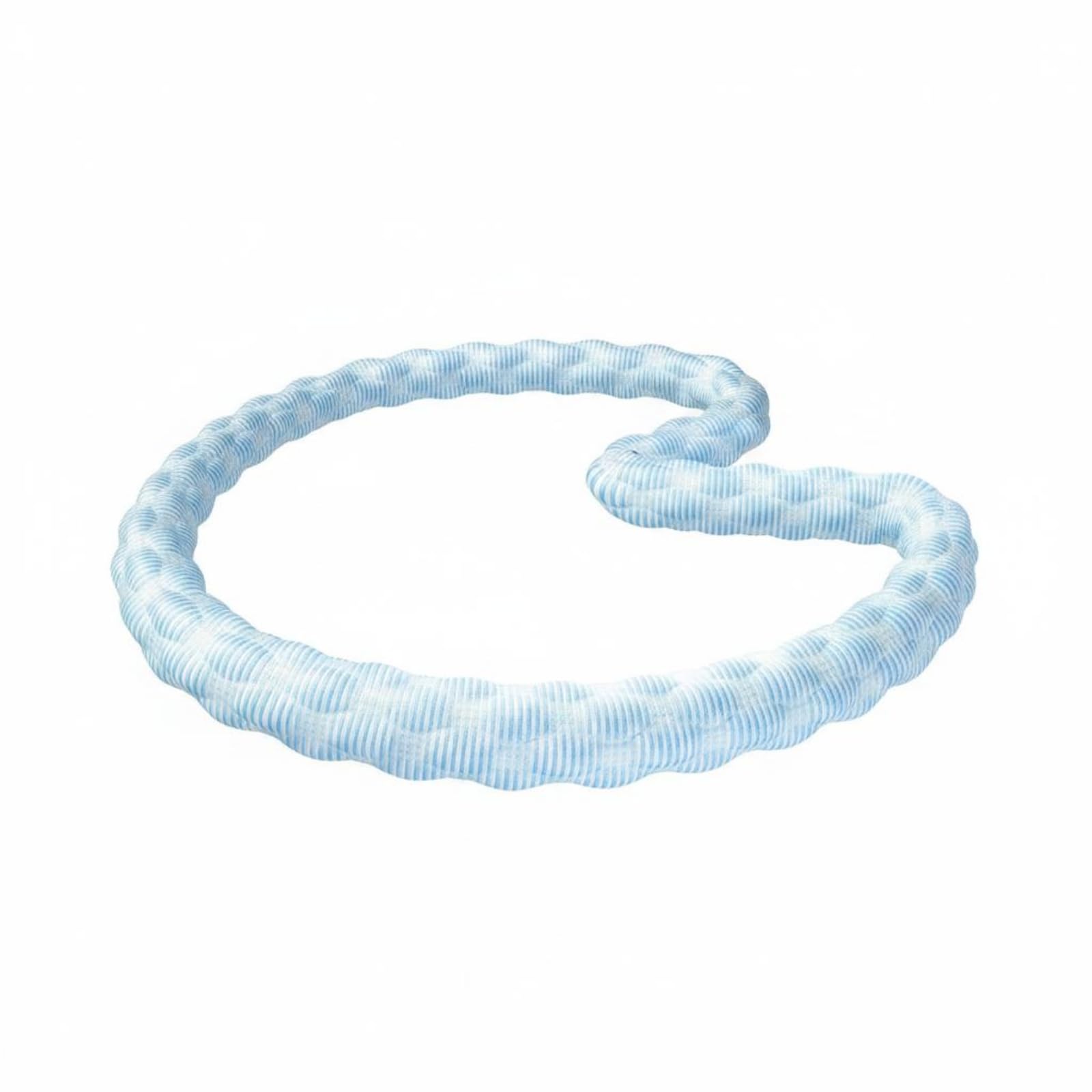 Ice Silk Exercise Hoop Breathable Cooling Exercise Hoop Waist Slimming for Women, Workout, Sky Blue, 4 Jin | Abdominal Exercisers | Fitness Equipment & Gear | Fitness Running & Yoga-image-22
