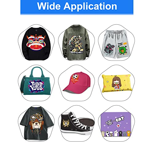 Plk Dtf Transfer Film, A3(11.7" X 16.5") 30 Sheets Double-Sided Matte Clear Pretreat Sheets Film, Dtf Pet Transfer Paper Direct To Film For T-Shirts #TOP5