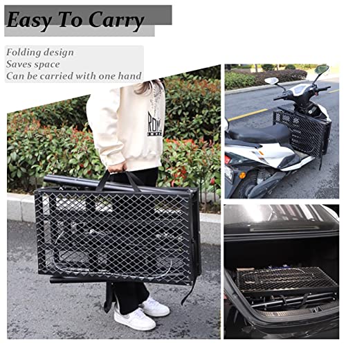 Yyobk Portable Scaffolding Equipment, Step Ladders Multipurpose Folding Work Platform Scaffold Tower Stool Bench Adjustable Height, Galvanized Steel Welding, 900 Lbs Maximum Load (Size : 180Cm) #TOP6