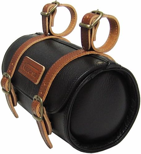 Naborsa Bicyclehero Bicycle Seat Pack Leather Black