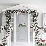 Matériau des boules de Noël pour intérieur et extérieur : ces boules de Noël rouges sont fabriquées en matériau de haute qualité, coloré. Ces décorations de sapin de Noël peuvent être accrochées où vous le souhaitez