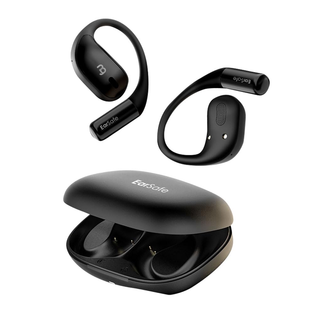 ng EarSafe OpenBuds - Air Conduction Open Ear Buds | Quad Mic ENC for Clear Calls | 12x17mm Drivers for Immersive Audio | Premium Silicone Finish for Comfort | 48+ Hours of Playtime (2024 Model) (B0DF342T66) Amazon Price History, Amazon Price Tracker