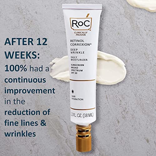 RoC-Retinol-Correxion-Deep-Wrinkle-Daily-Face-Moisturizer-with-Sunscreen-SPF-30-Skin-Care-Treatment-for-Fine-Lines-Dark-Spots-Post-Acne-Scars-1-Ounce