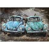 Kit de Peinture Diamant 5D DIY, Voiture De Dessin Animé 50x70cm Diamond Painting Peinture par numéro Cristal Strass Broderie Point De Croix Diamant Arts Craft pour Home Décoration Murale (20x28inch)
