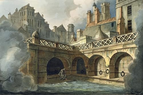 Affiche Graffiti Art Mural Queen's Bath Claude Nattes Poster Décoration 60x90cm