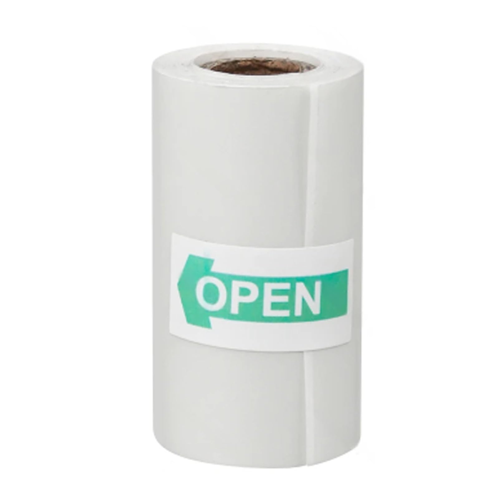 Papier thermique translucide 57x25mm, autocollant