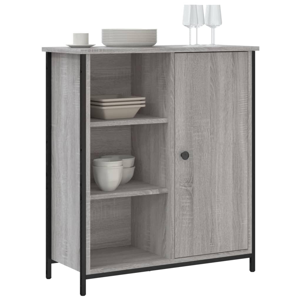 Credenza grigio Sonoma, 70 x 30 x 80 cm, in legno