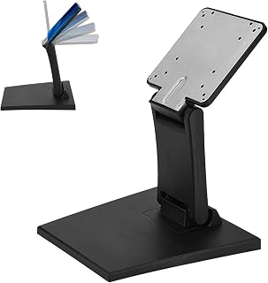 Monitor Bracket Stand, Adjustable LED LCD Monitor Stand 10-24 inch Flat TV Screen Folding Metal Monitor Desk Mount Supports VESA Compatible 75x75mm 100x100mm