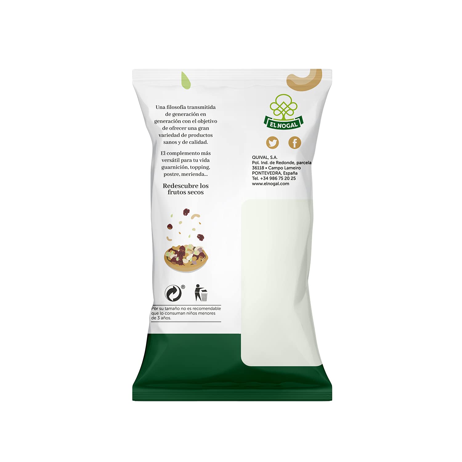 El Nogal Frutos Secos Maiz Frito Bolsa, 125 G