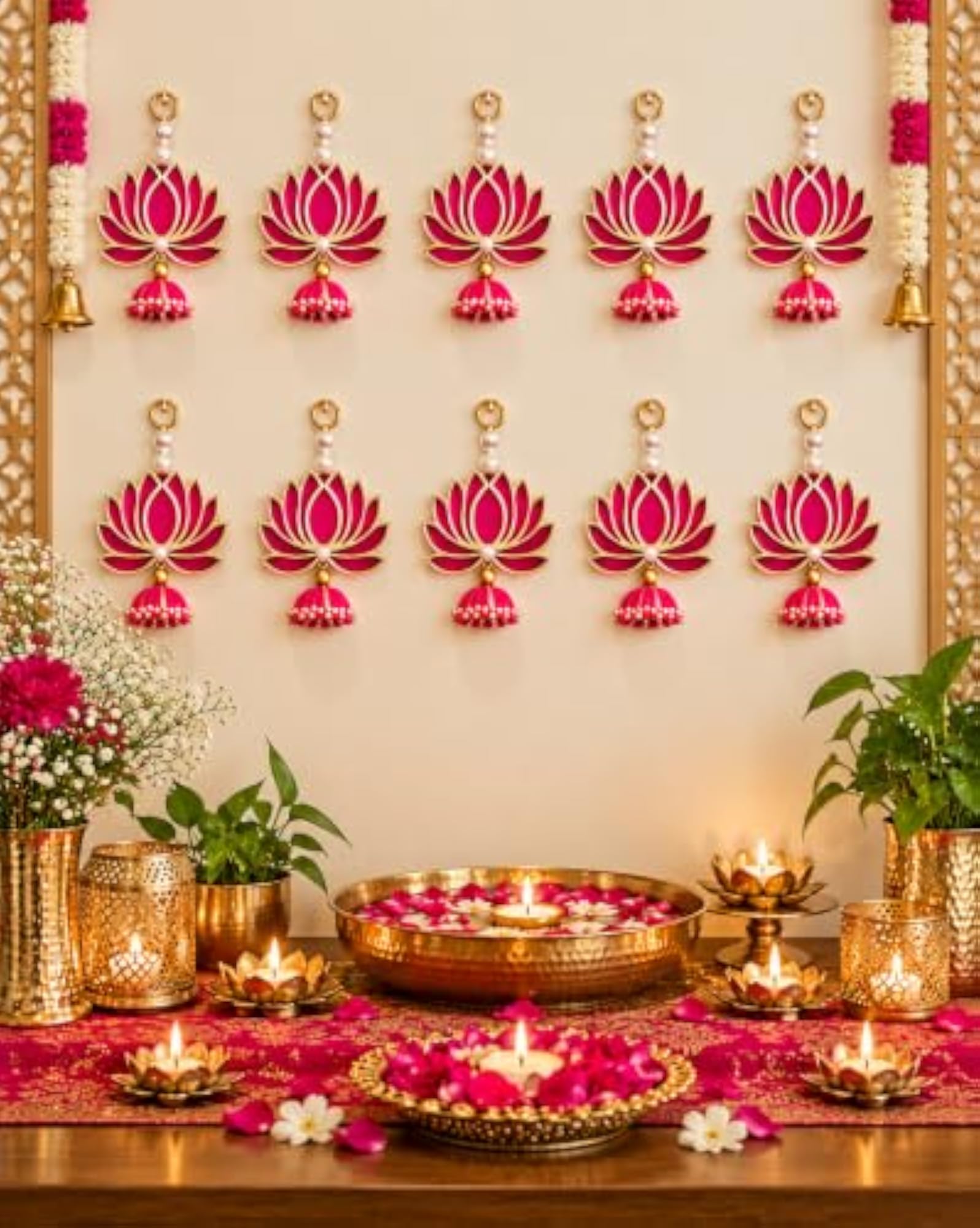 Lotus Hanging for Decoration