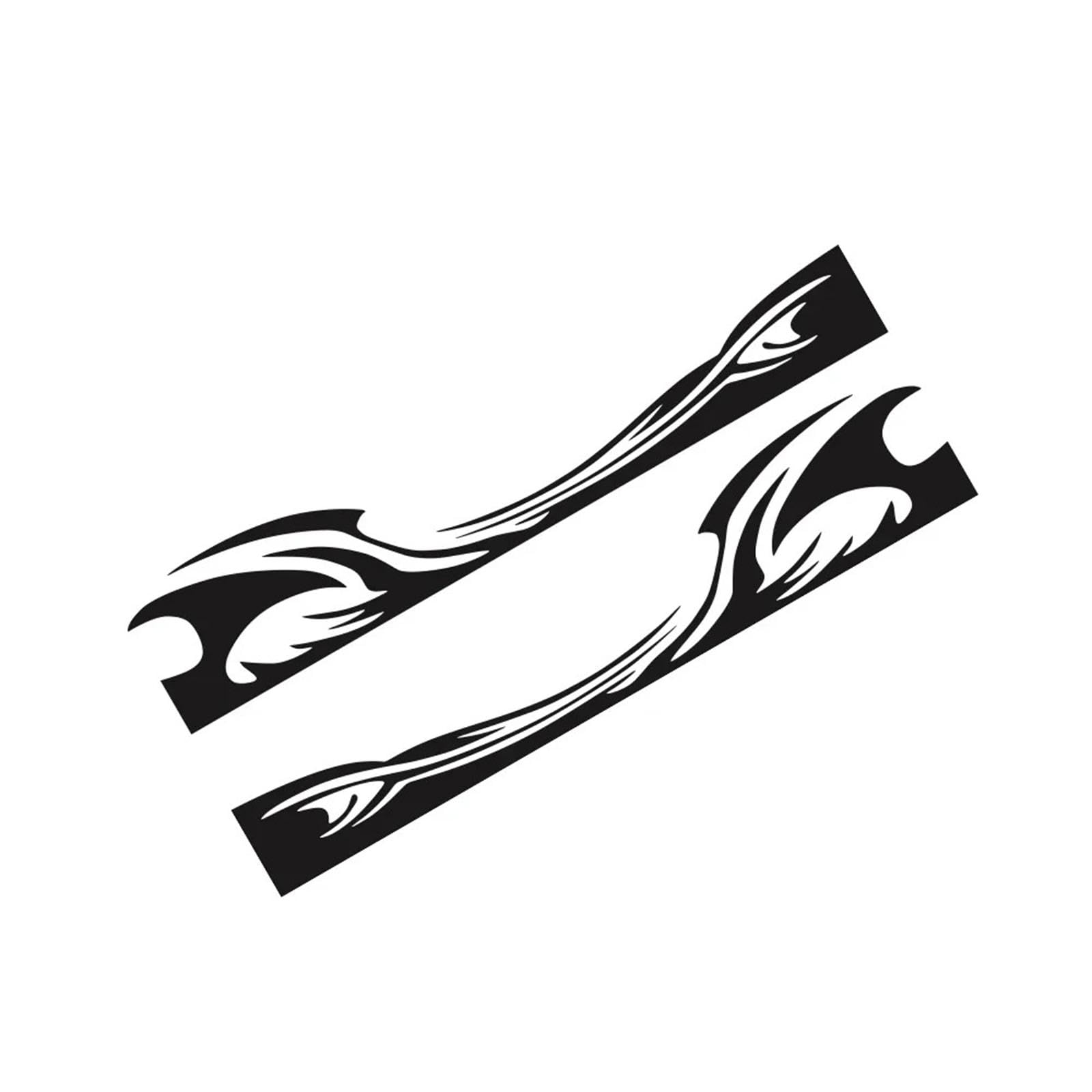 Car Stickers for Volvo S40 S60 S70 S80 S90, 2Pcs Car Side Door Stickers Decal