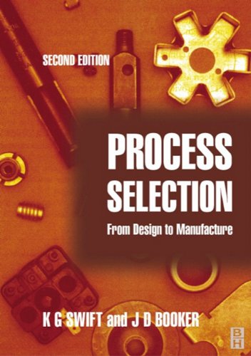Buy Process Selection: From Design to Manufacture — BookShops.in