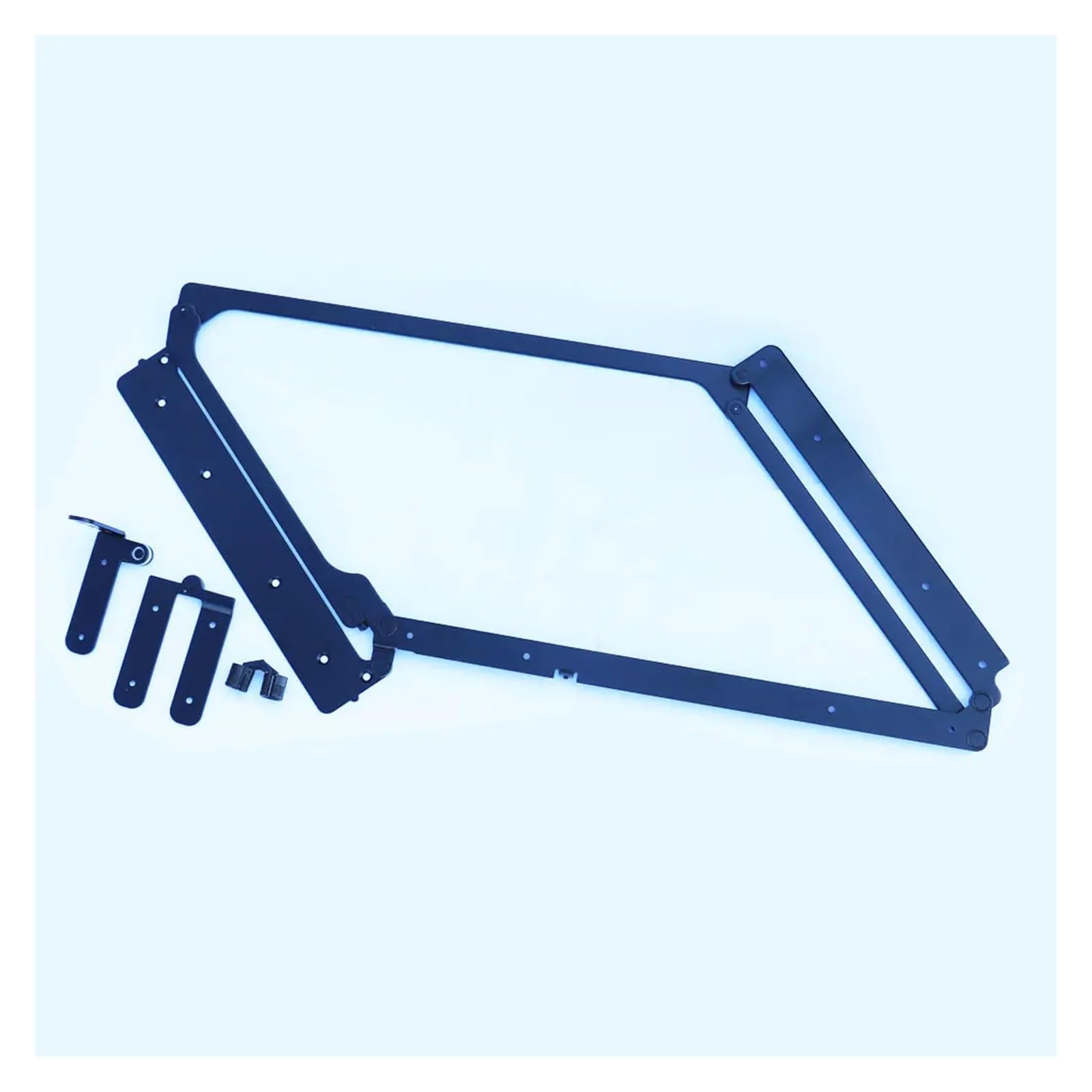 CXFCIHFT 180 degree double folding door system accessories hardware(Black)