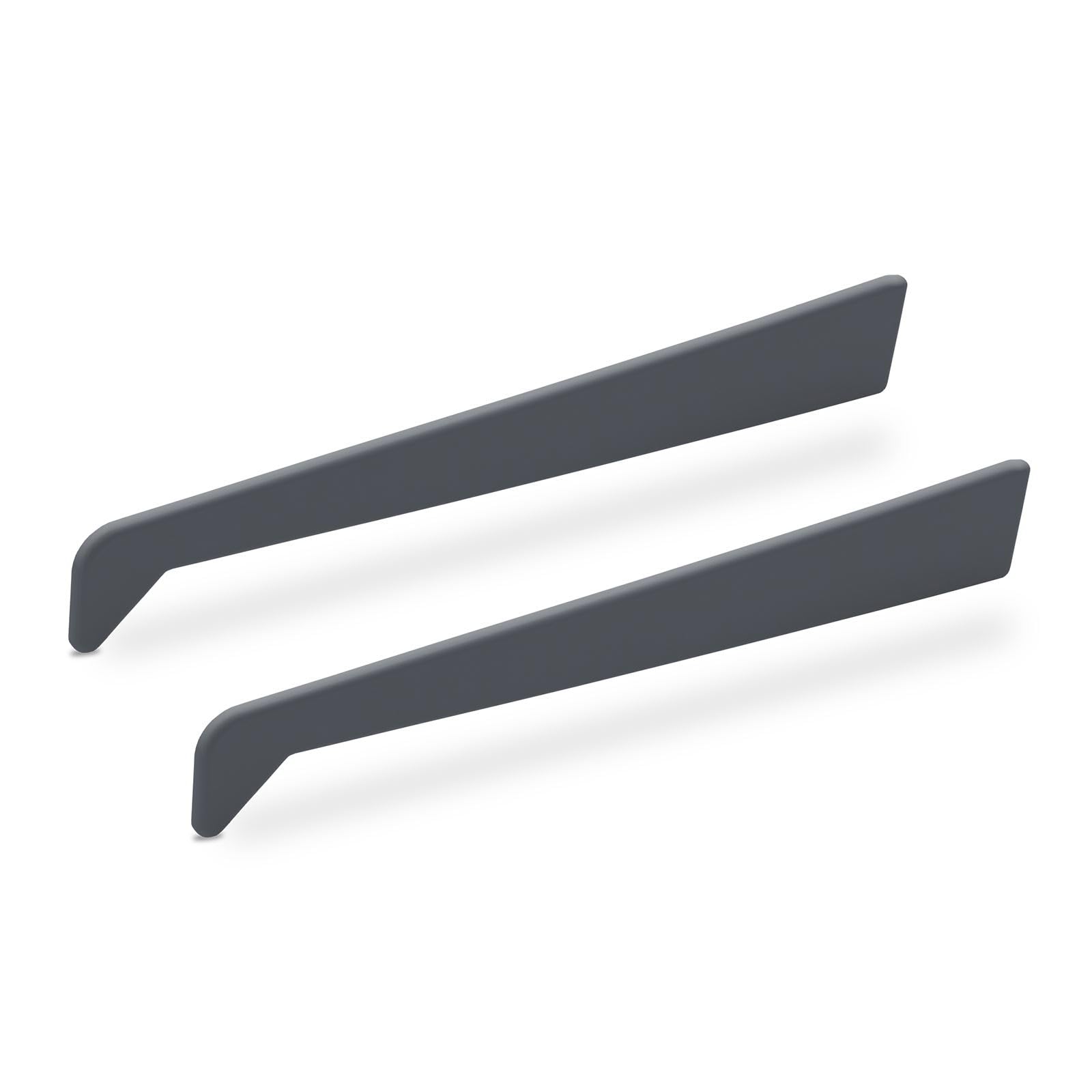 Truly Pvc Limited Anthracite Grey 225Mm Profile 22 Window Sill End Caps (5 Pairs)