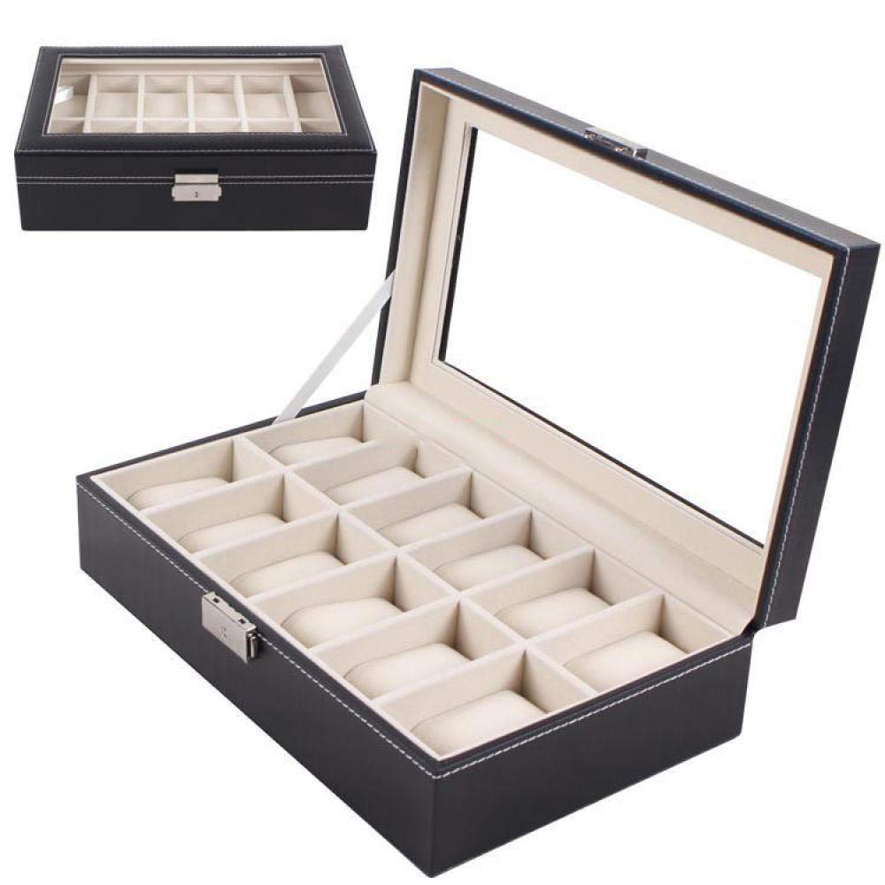 Caja de Reloj, joyero, Reloj de Cuero, joyería, Pulsera, joyería, Regalo, Caja de Almacenamiento