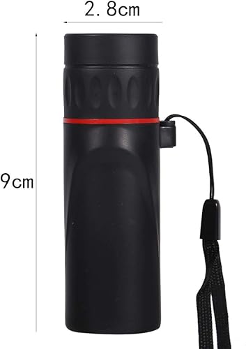Miniatura 6 de Monoculares telescopio, 30 x 25 impermeable, negro, monoculares ópticos con zoom, para eventos deportivos, conciertos, observación de aves, camping,