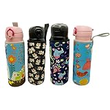 Neopren Flaschen Schutzhülle Flaschenhülle Glasflaschen Beutel Flaschen Thermo-Hülle Flaschenhülle Isolierte Neopren Wasserflasche Beutel Hülle Thermohülle Isolierhülle für 500ml Flasche (4 Stück)