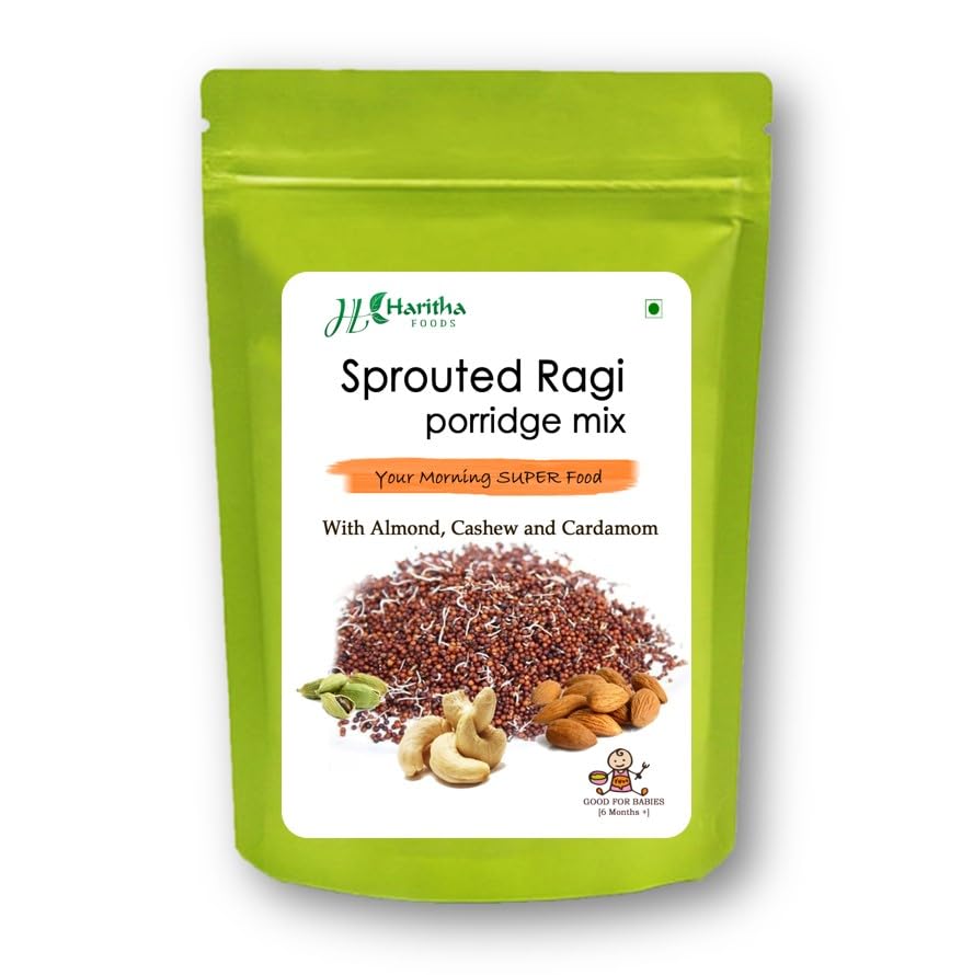 See full amazon price history chart for Haritha Foods Sprouted Ragi Porridge Mix with Almonds and Cashews, 250g | Wholesome & Nutritious Cereal for Babies, Rich in Protein & Nutrients Haritha Foods Sprouted Ragi Porridge Mix with Almonds and Cashews, 250g | Wholesome & Nutritious Cereal for Babies, Rich in Protein & Nutrients (B0BVLSYYMB) Amazon Price History, Amazon Price Tracker