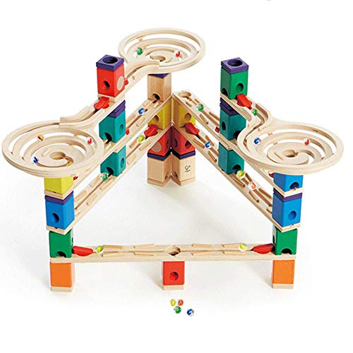 Hape E6009 Quadrilla Wooden Marble Run Construction thumb #3