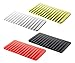 Talented Kitchen Self-Draining Silicone Dish Drying Mat - Sloped Silicone Countertop Drain Mat & Dish Drying Pad for Kitchen Counter - 15 x 8 in Black
