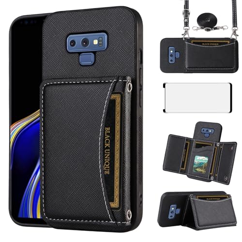 Étui Samsung Note 9 Asuwish pour éviter les bris d'écran et la perte de vos cartes