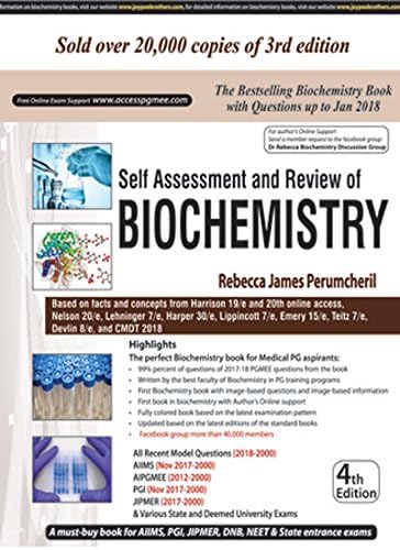 Self Assessment and Review of Biochemistry Paperback โ 1 January 2018